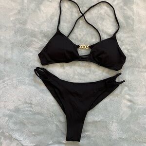 Elegant Black Bikini Set